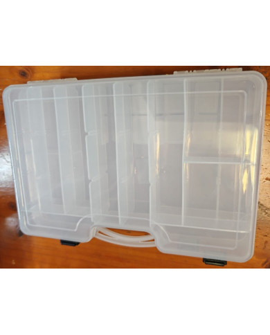 Ittys/ Lurecast Double Side Tackle Box Black 30*21*6cm Ittys/ Lurecast Double Side Tackle Box Black 30*21*6cm