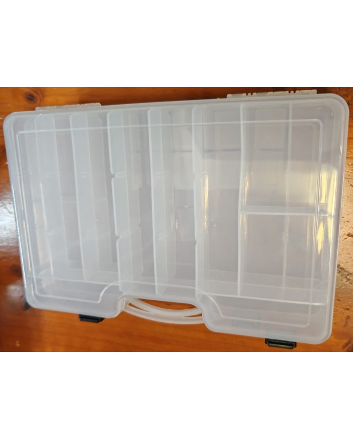 Ittys/ Lurecast Double Side Tackle Box Black 30*21*6cm