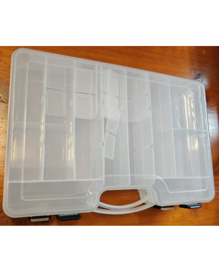 Ittys/ Lurecast Double Side Tackle Box Black 30*21*6cm