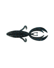 Big Bite Baits Rojas Fighting Frog Black Blue Flake 4" Big Bite Baits Rojas Fighting Frog Black Blue Flake 4"