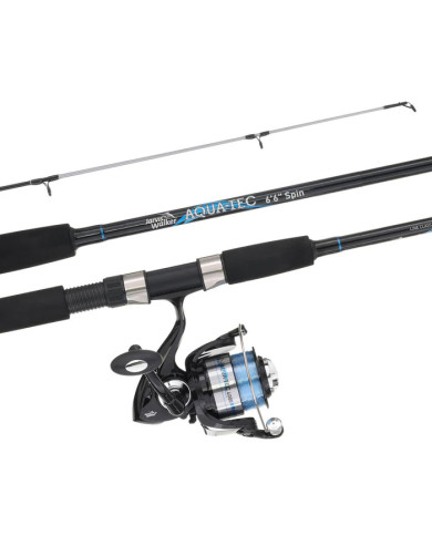 Jarvis Walker Aqua-Tec Estuary/ General Purpose Light 8ft 2pc 6000 Spinning Combo Jarvis Walker Aqua-Tec Estuary/ General Purpose Light 8ft 2pc 6000 Spinning Combo