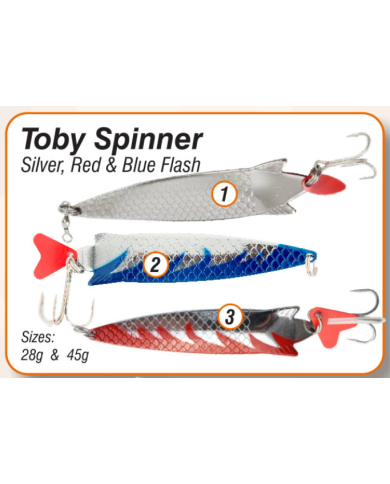 React Toby Spoon Silver Flash 45G React Toby Spoon Silver Flash 45G
