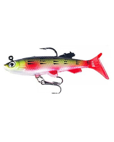React Minnow - Pre-rigged Perch 8cm 12g React Minnow - Pre-rigged Perch 8cm 12g