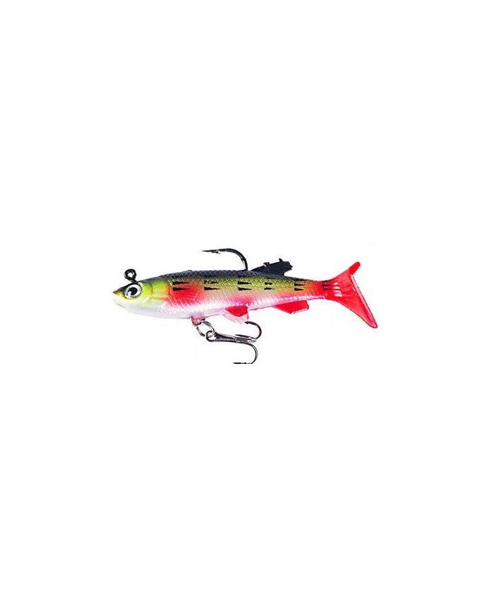 React Minnow - Pre-rigged Perch 8cm 12g React Minnow - Pre-rigged Perch 8cm 12g