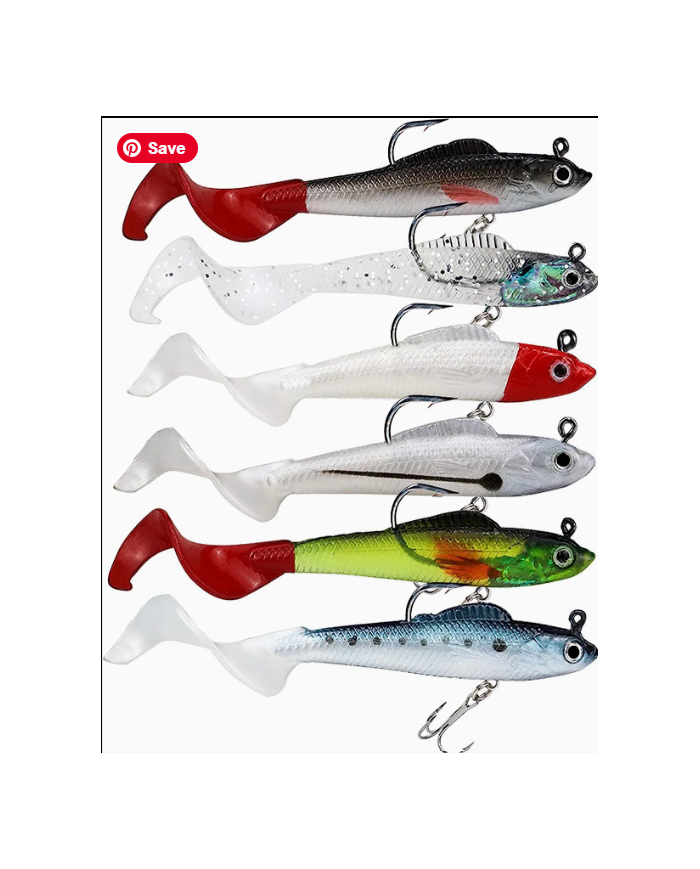 React Curly Tail Minnow - Pre-rigged 8.5cm 9.4g