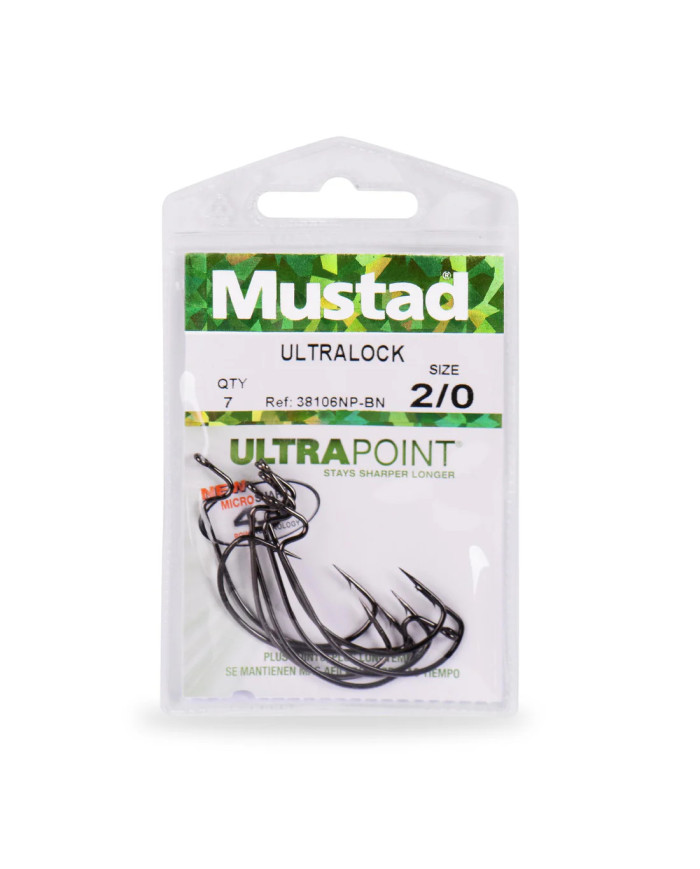 Mustad Ultrapoint Ultralock EWG Worm Hook