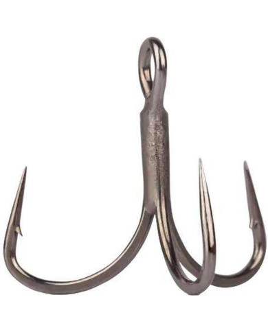 Mustad Alphapoint In-line Treble Hook Size 6 Mustad Alphapoint In-line Treble Hook Size 6