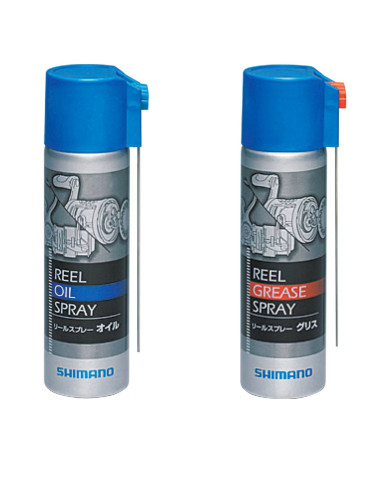 Shimano Reel Grease/Reel Oil 2 Pack Sprays Shimano Reel Grease/Reel Oil 2 Pack Sprays