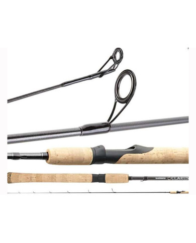 Shimano Clarus D 5'6" 2 Pc Ultra Light Power Fast Action 2 pc Spinning Rod Shimano Clarus D 5'6" 2 Pc Ultra Light Power Fast Action 2 pc Spinning Rod
