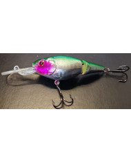 React Segmented Diver Green Minnow 3 1/2in 3/8oz 3-7ft