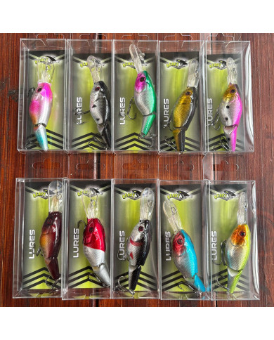 React Segmented Diver 3 1/2in 3/8oz 3-7ft React Segmented Diver 3 1/2in 3/8oz 3-7ft