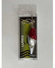 React Segmented Diver Red Head 3 1/2in 3/8oz 3-7ft