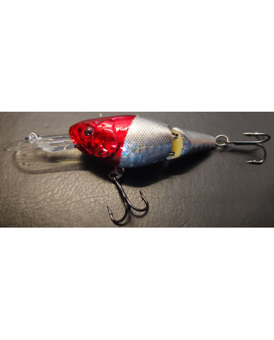 React Segmented Diver Red Head 3 1/2in 3/8oz 3-7ft