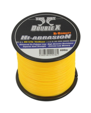 Double x Hi-Abrasion Hi-Vis Yellow 5LB 600M Double x Hi-Abrasion Hi-Vis Yellow 5LB 600M
