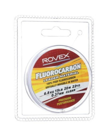 Rovex Fluorocarbon Leader Line 20LB 0.44mm 20m Rovex Fluorocarbon Leader Line 20LB 0.44mm 20m