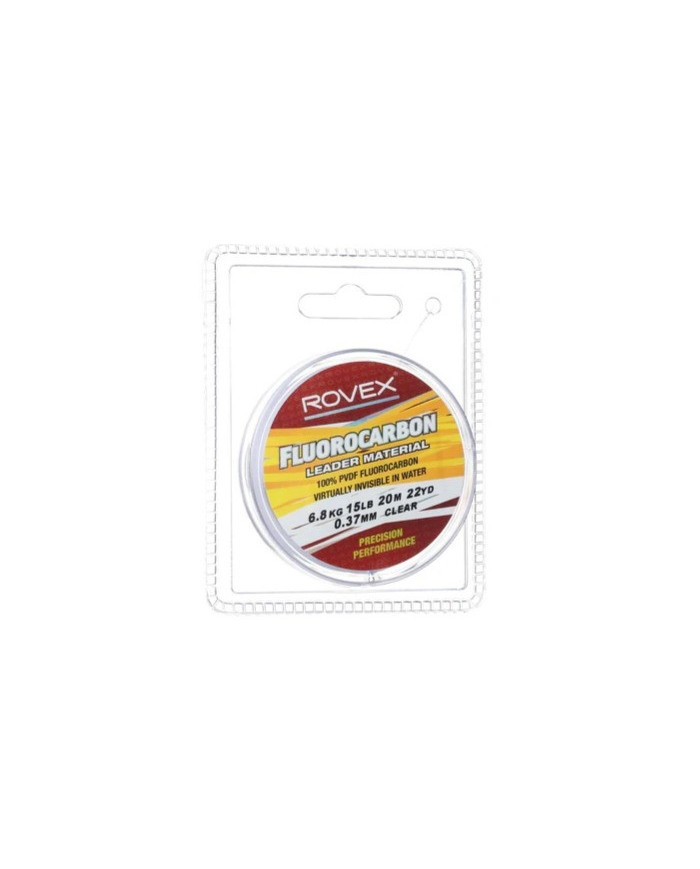 Rovex Fluorocarbon Leader Line 20LB 0.44mm 20m Rovex Fluorocarbon Leader Line 20LB 0.44mm 20m