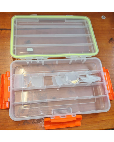 Ittys/ Lurecast Waterproof Tackle Box Orange 36*22*5cm Ittys/ Lurecast Waterproof Tackle Box Orange 36*22*5cm