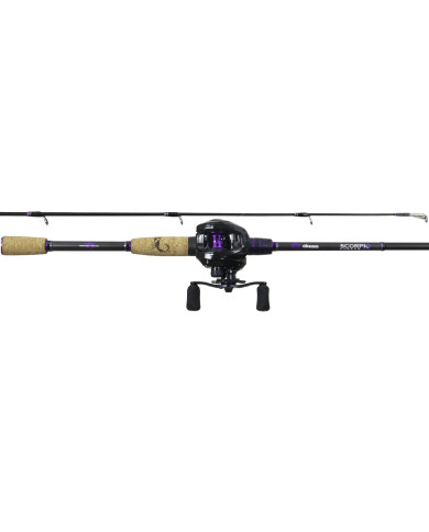 Okuma Scorpio Combo 7ft MH 2pc Casting Rod Baitcaster RH 7.2:1 Okuma Scorpio Combo 7ft MH 2pc Casting Rod Baitcaster RH 7.2:1