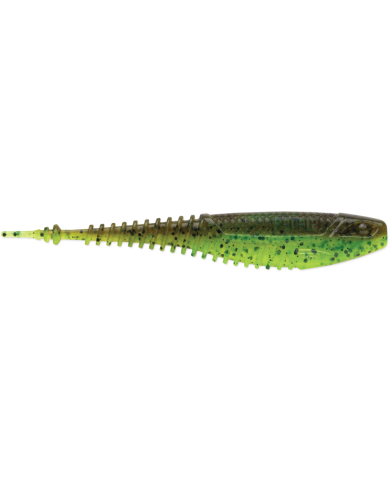Rapala Crush City Freeloader Green Pumpkin Chartreuse Pepper 4.25in Rapala Crush City Freeloader Green Pumpkin Chartreuse Pepper 4.25in