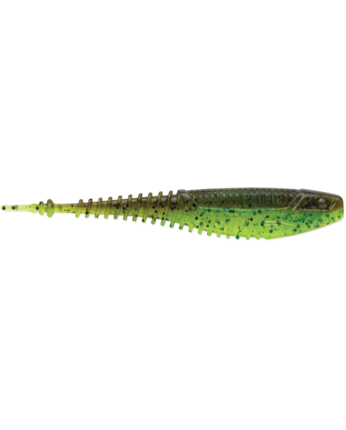 Rapala Crush City Freeloader Green Pumpkin Chartreuse Pepper 4.25in