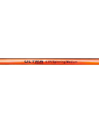 Ultra 5ft5in Medium 2pc Orange Rod Ultra 5ft5in Medium 2pc Orange Rod