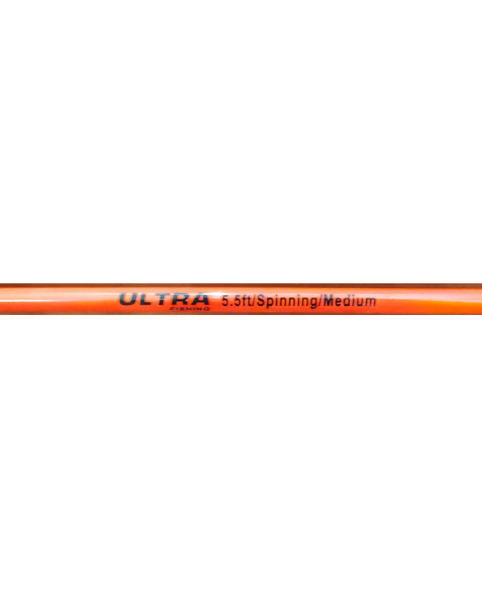 Ultra 5ft5in Medium 2pc Orange Rod