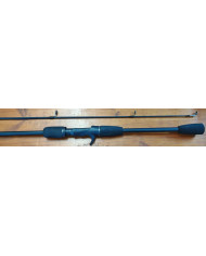 Ultra 6in Medium 2pc Black Casting Rod