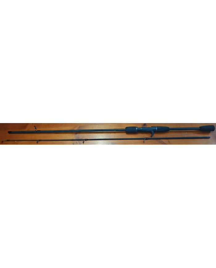 Ultra 6in Medium 2pc Black Casting Rod