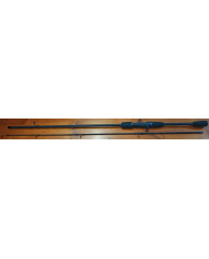 Ultra 6ft Medium 2pc Black Casting Rod