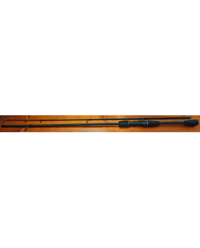 Ultra 6ft Medium 2pc Black Spinning Rod Ultra 6ft Medium 2pc Black Spinning Rod