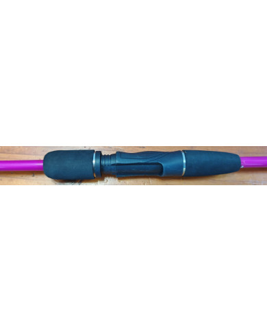 Ultra 6ft Medium 2pc Purple Spinning Rod Ultra 6ft Medium 2pc Purple Spinning Rod