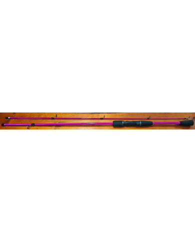 Ultra 6ft Medium 2pc Purple Spinning Rod Ultra 6ft Medium 2pc Purple Spinning Rod