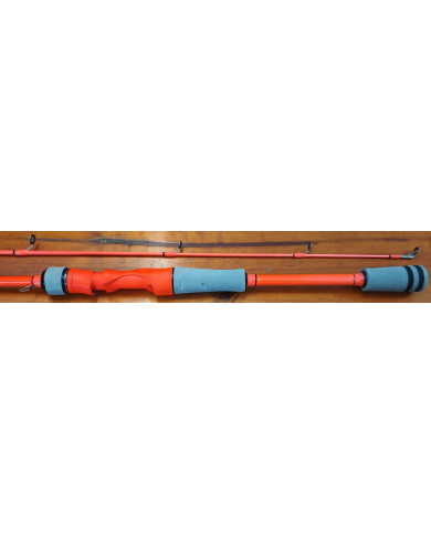 Ultra 5ft 5in Medium 2pc Orange Spinning Rod Ultra 5ft 5in Medium 2pc Orange Spinning Rod