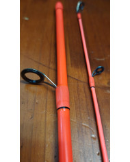 Ultra 5ft 5in Medium 2pc Orange Spinning Rod