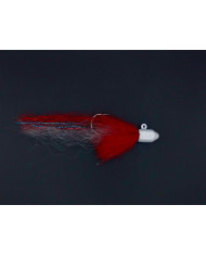 Wildsports Angling WSA Flirt 1/4oz 1/0 Mustad Jig Red N White