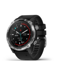 Garmin Descent Mk2 Dive Watch Stainless Steel with Black Band Garmin Descent Mk2 Dive Watch Stainless Steel with Black Band