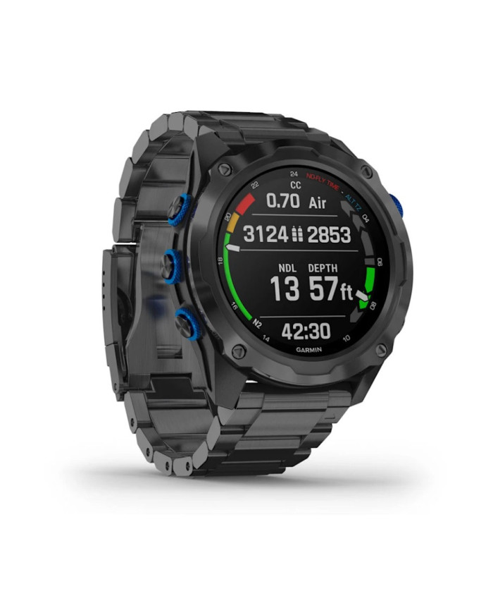 Garmin Descent Mk2i Dive Watch - Ti Band, T1 Bundle Garmin Descent Mk2i Dive Watch - Ti Band, T1 Bundle