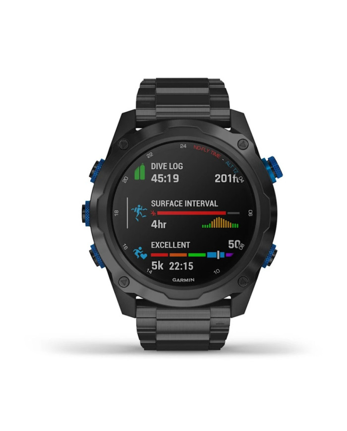 Garmin Descent Mk2i Dive Watch - Ti Band, T1 Bundle Garmin Descent Mk2i Dive Watch - Ti Band, T1 Bundle