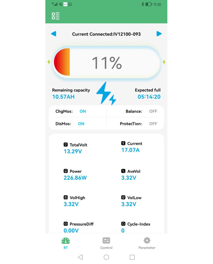 iVOLT LITHIUM BLUETOOTH SMART 12.8 v 210 Ah LIFePO4 DEEP CYCLE BATTERY
