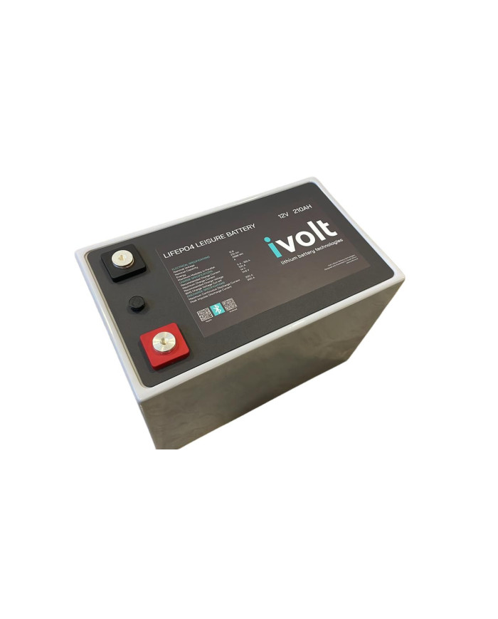 iVOLT LITHIUM BLUETOOTH SMART 12.8 v 210 Ah LIFePO4 DEEP CYCLE BATTERY
