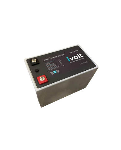 iVOLT LITHIUM BLUETOOTH SMART 25.6 V 105Ah LIFePO4 DEEP CYCLE BATTERY iVOLT LITHIUM BLUETOOTH SMART 25.6 V 105Ah LIFePO4 DEEP CYCLE BATTERY