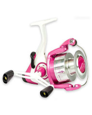 Okuma Barbarian BN 55 Pink Baitfeeder Reel