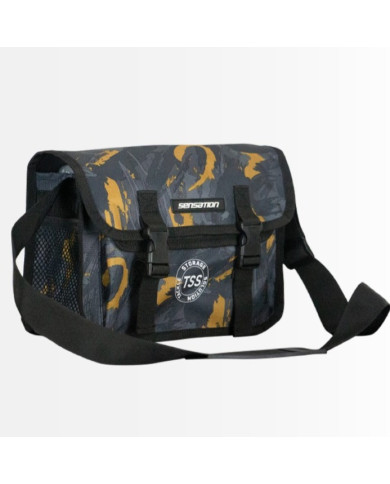 Sensation Buddy Medium Sling Bag Orange/Black/Grey Sensation Buddy Medium Sling Bag Orange/Black/Grey