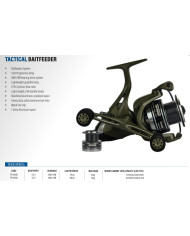 Okuma Tactical TR-5000 Baitfeeder Reel