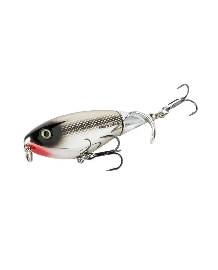 Heddon Spin'n Image Black Shiner 3 1/2in 1/2oz