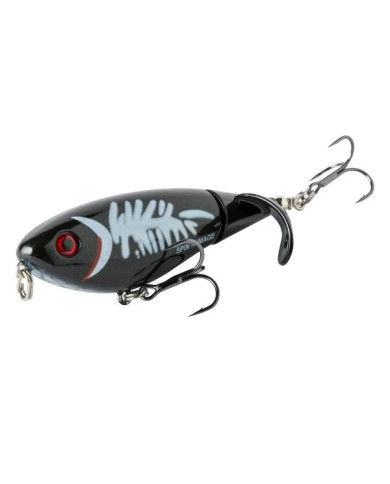 Heddon Spin'n Image Black/White Herring 3 1/2in 1/2oz