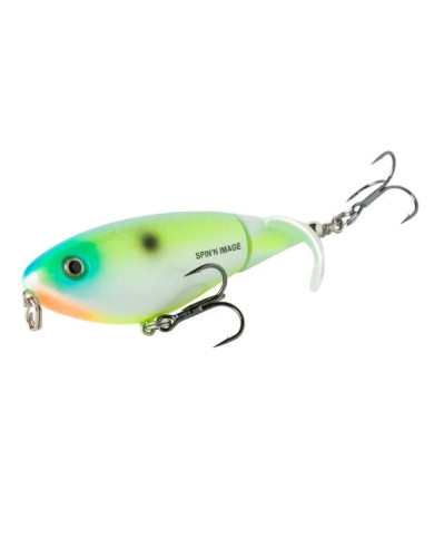 Heddon Spin'n Image Citrus Silver 3 1/2in 1/2oz Heddon Spin'n Image Citrus Silver 3 1/2in 1/2oz