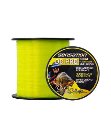 Sensation DC Pro Performance Co-Polymer Fluorescein 600m 10LB 0.257mm 600m Sensation DC Pro Performance Co-Polymer Fluorescein 600m 10LB 0.257mm 600m