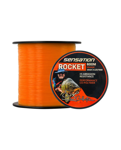 Sensation Rocket Performance Co-Polymer Orange 10LB 0.257mm 600m Sensation Rocket Performance Co-Polymer Orange 10LB 0.257mm 600m
