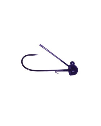 Biggen Bass Weedless Tungsten Ned Rig Black 2/0 1/10oz Biggen Bass Weedless Tungsten Ned Rig Black 2/0 1/10oz